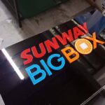 3D Acrylic Lettering Signage In Johor Bahru(JB), Malaysia