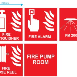 Bomba Fire Safety Signage