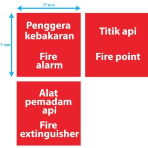 Bomba Safety Signage