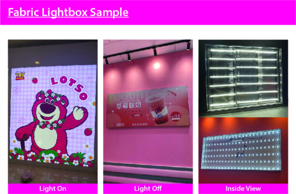 Custom Fabric Lightbox Johor Bahru(JB)