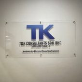 Acrylic Signage Indoor In Johor Bahru (JB), Malaysia